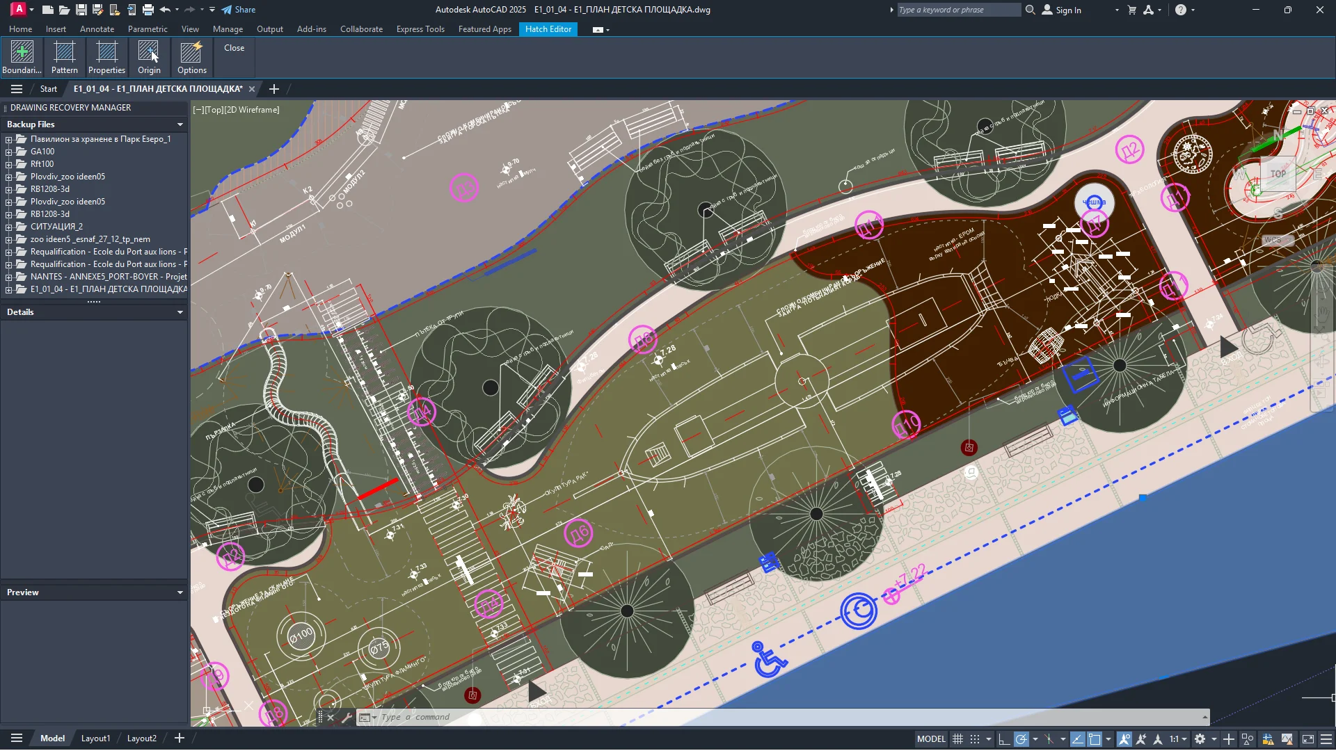 Start point - site master plan
