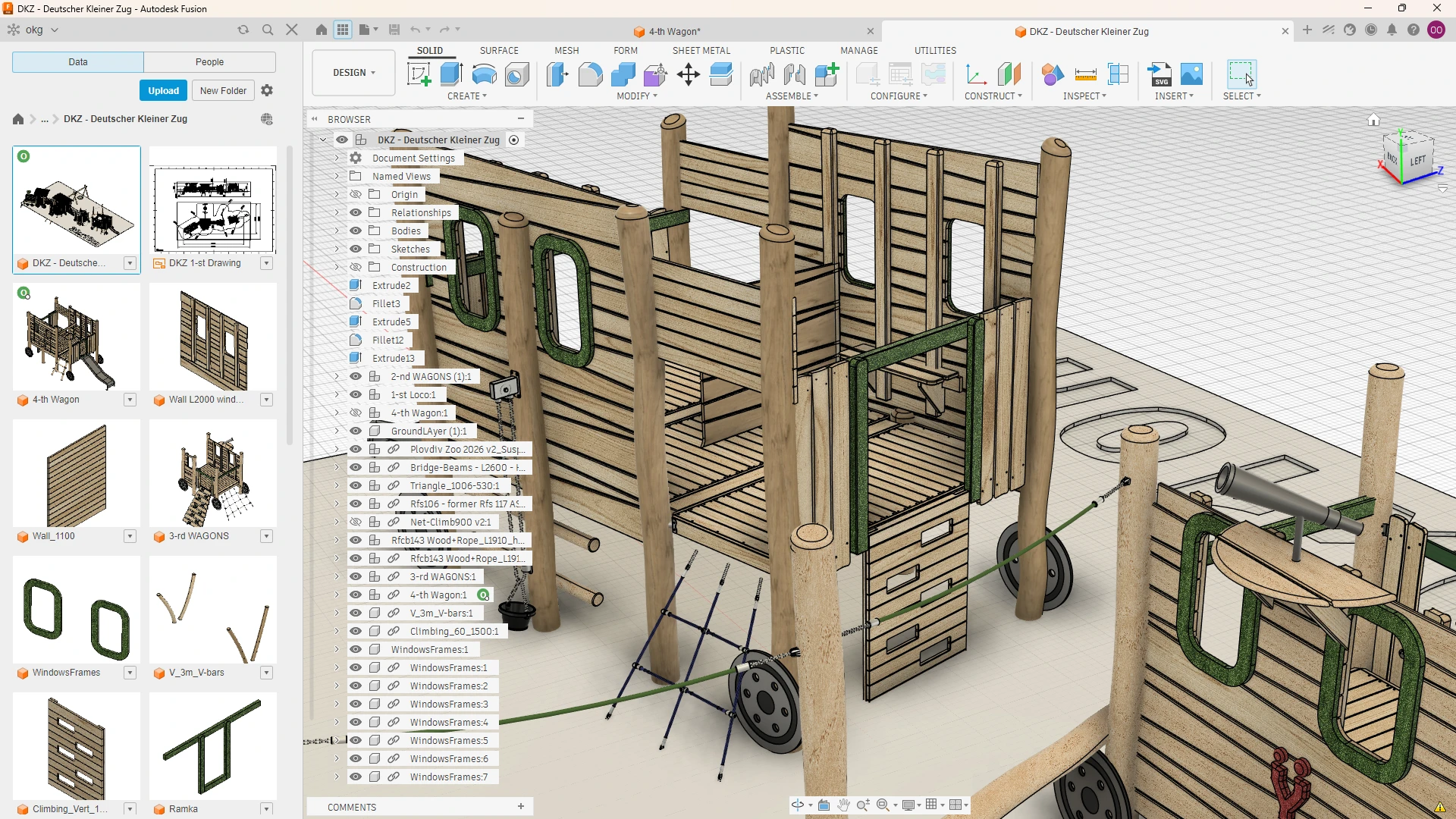 Fusion 360 Solid-Body Assembly