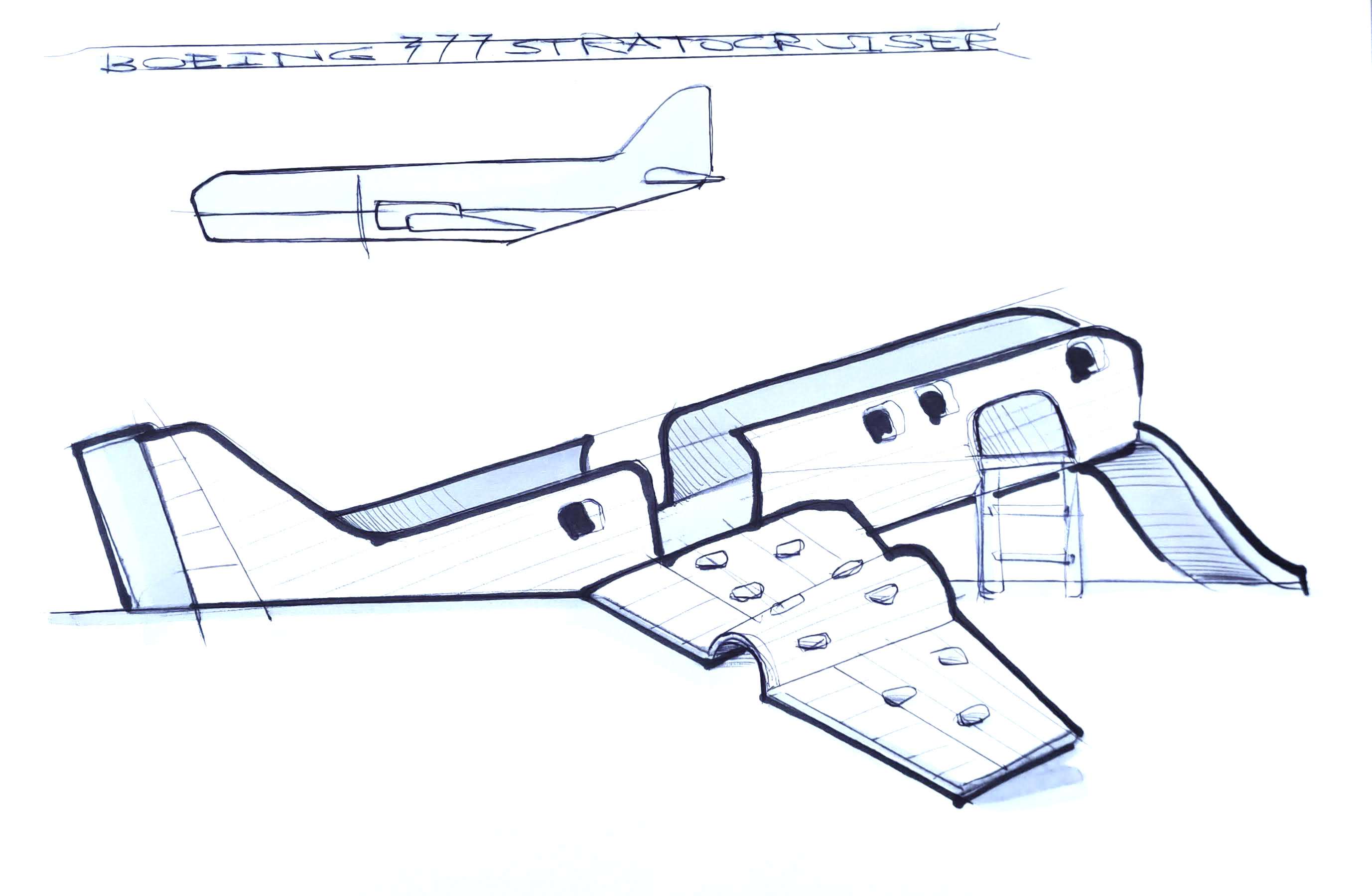 Early Hand Sketch