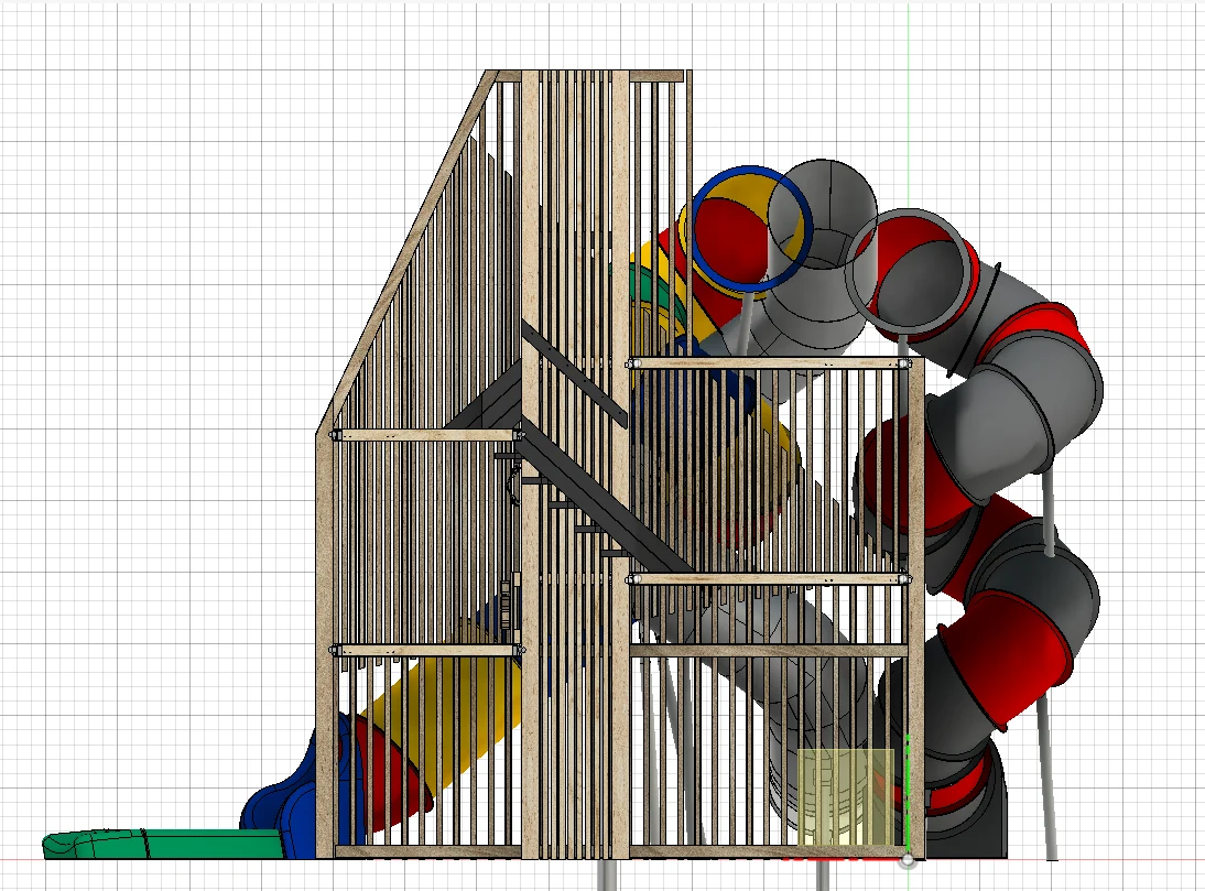 Tower Assembly & Internal Stairs