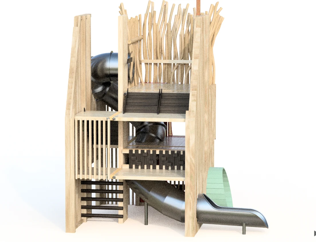 Tower Assembly & Internal Stairs