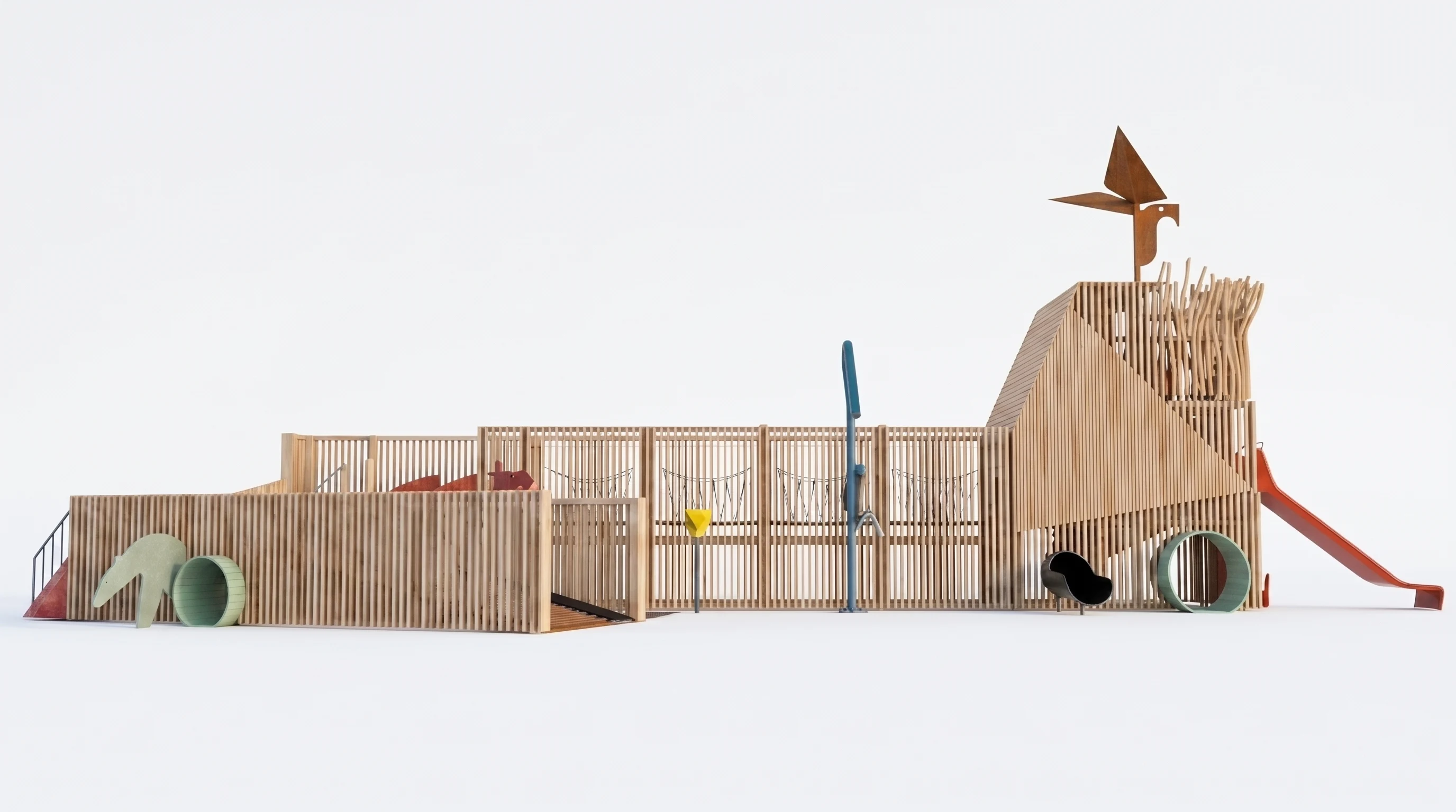 Solid-Body Play Sculptures & Final Tender Master Model
