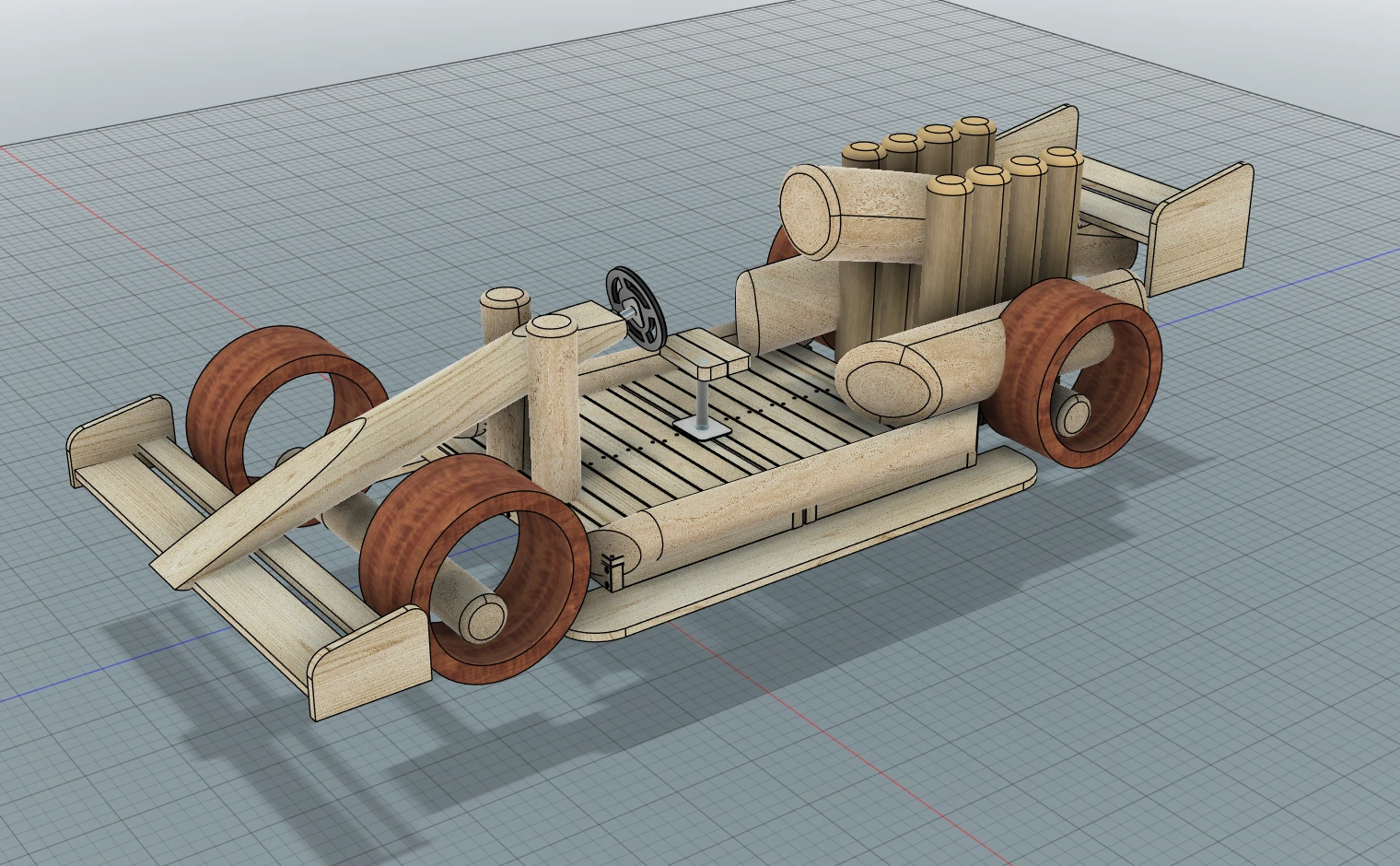 Engine Cylinder Load-Bearing Pillars