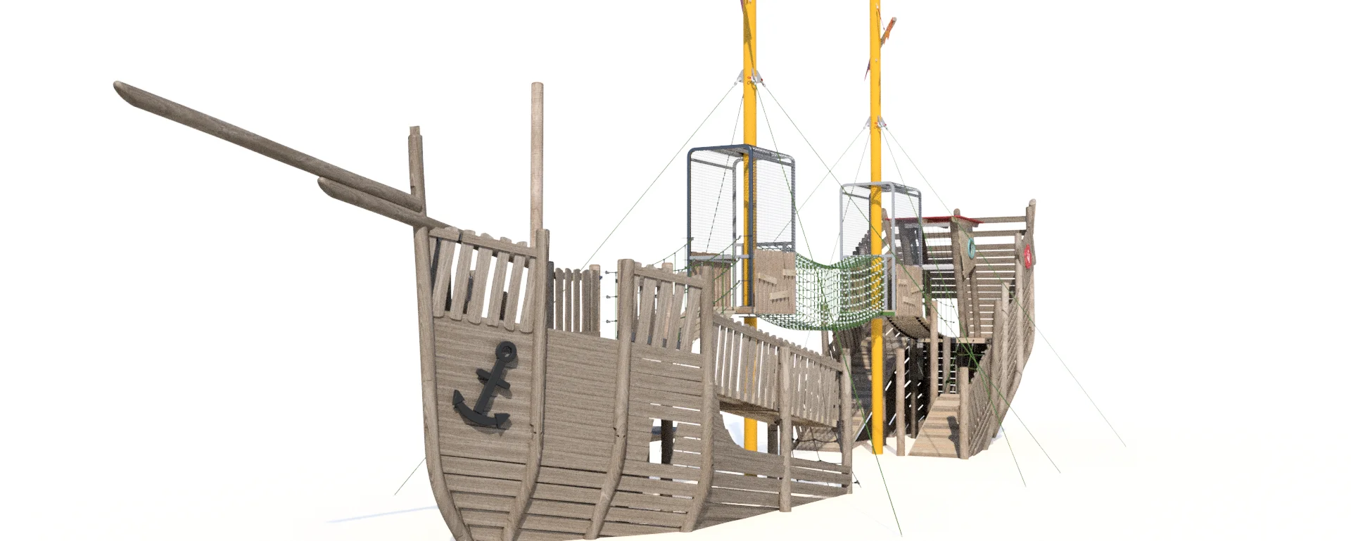 3D Render — Shipwreck object View
