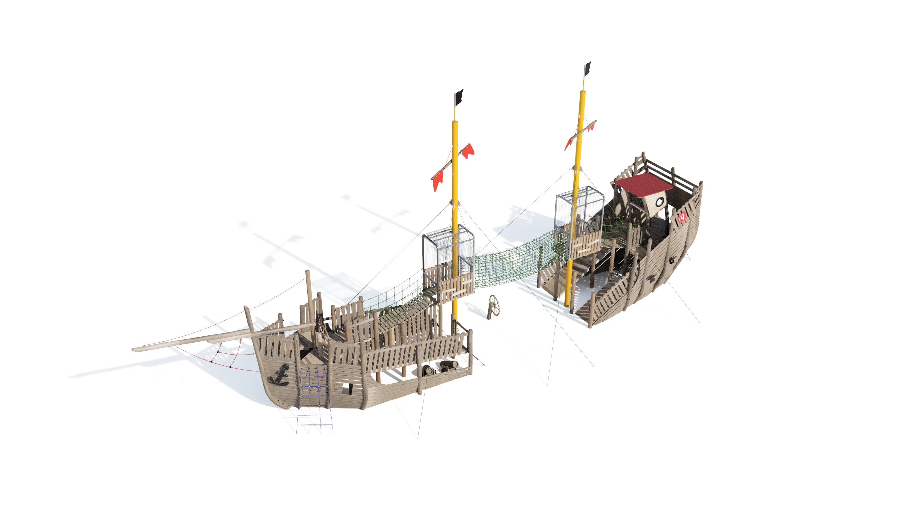 3D Render — Shipwreck object View