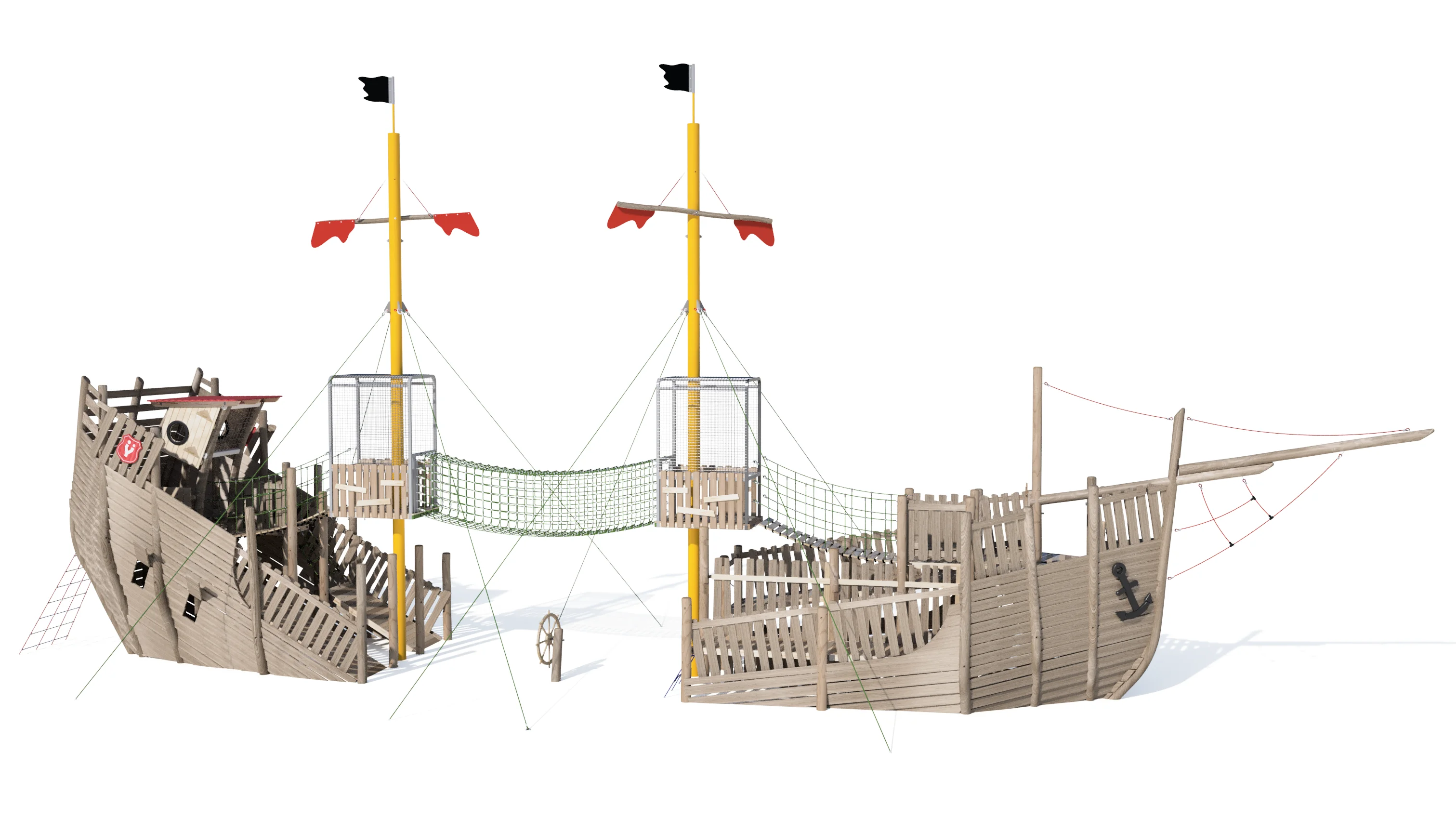 3D Render — Shipwreck object View