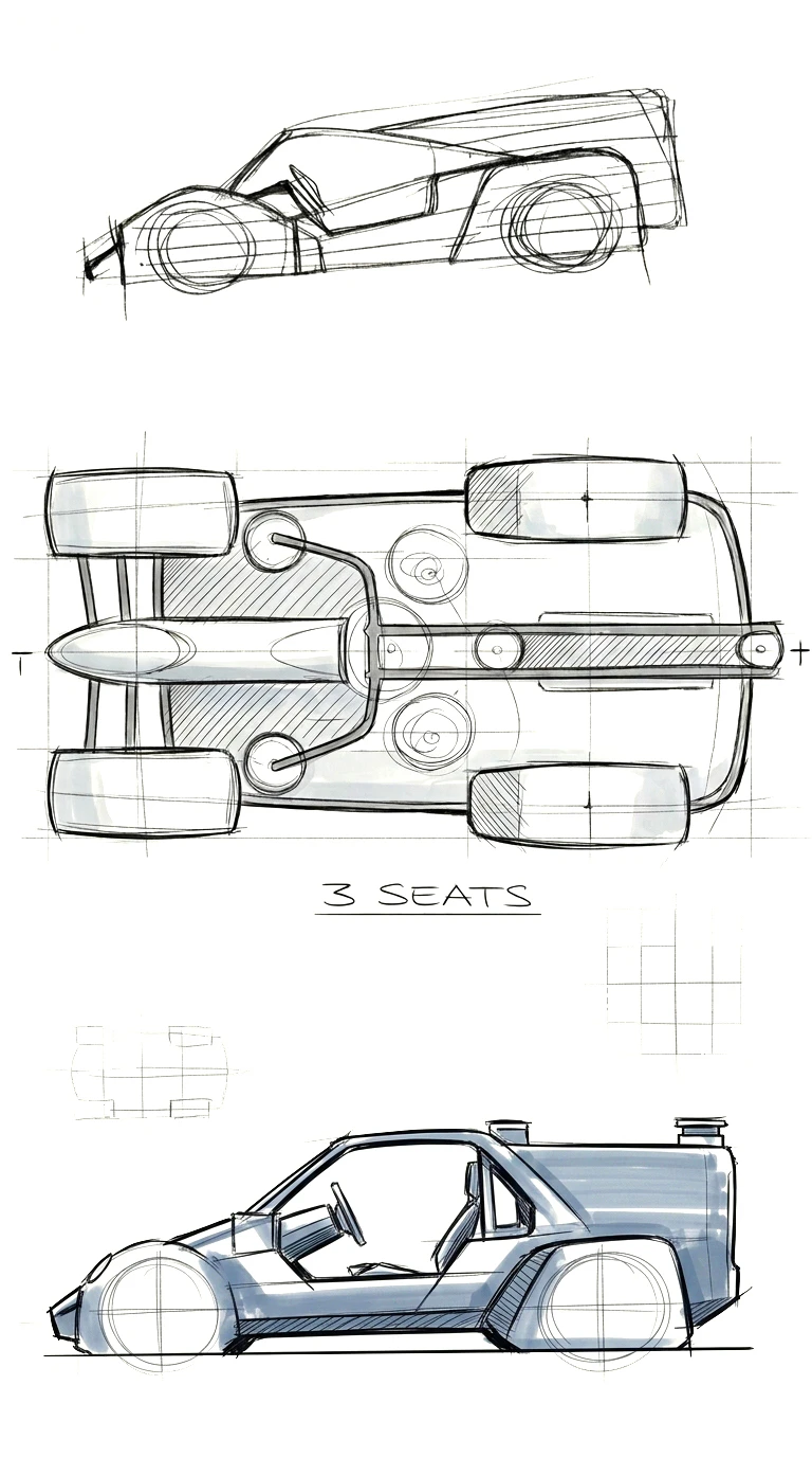 Hand Sketching & Form Prototyping